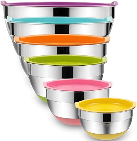 Mixing Bowls with Airtight Lids
